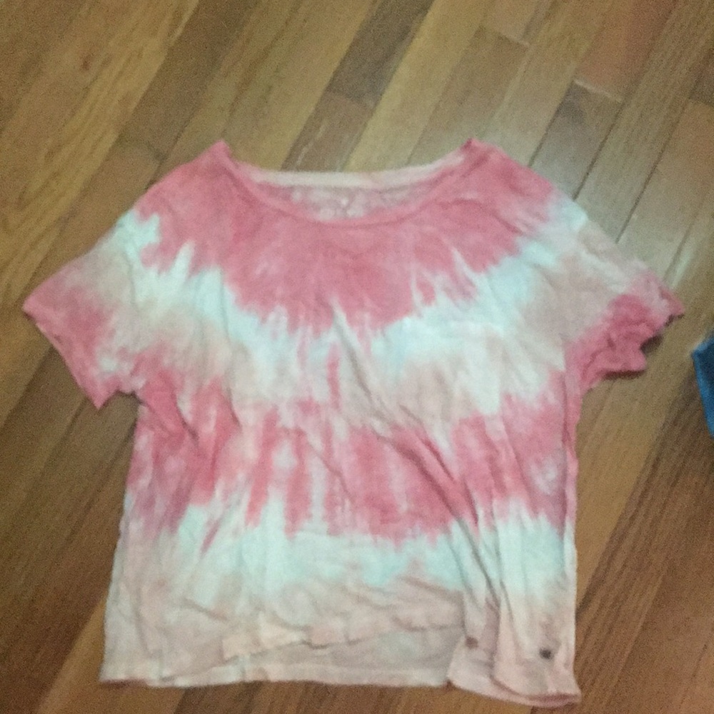 pocket t-shirt tie-dye